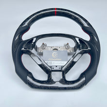 Load image into Gallery viewer, CCexcellent For Infiniti G37 2008/2009/2010/2011/2012/2013 forged carbon fiber steering wheel with trim 4