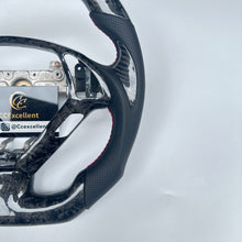 Load image into Gallery viewer, CCexcellent For Infiniti G37 2008/2009/2010/2011/2012/2013 forged carbon fiber steering wheel with trim 5