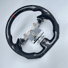 Load image into Gallery viewer, CCexcellent For Infiniti G37 2008/2009/2010/2011/2012/2013 forged carbon fiber steering wheel with thumbgrips 3