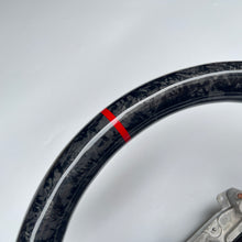 Load image into Gallery viewer, CCexcellent For Infiniti G37 2008/2009/2010/2011/2012/2013 forged carbon fiber steering wheel with thumbgrips 2