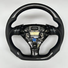 Load image into Gallery viewer, CCexcellent For Acura TSX 2004 2005 2006 2007 2008 carbon fiber steering wheel with black perforated leather sides
