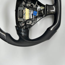 Load image into Gallery viewer, CCexcellent For Acura TSX 2004 2005 2006 2007 2008 carbon fiber steering wheel with black perforated leather sides