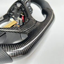 Load image into Gallery viewer, CCexcellent For Acura TL 2009 2010 2011 2012 2013 2014 carbon fiber steering wheel with black perforated leather sides