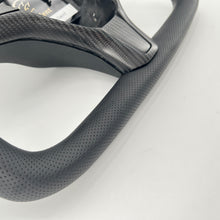 Load image into Gallery viewer, CCexcellent For Tesla Model X carbon fiber steering wheel with F1 shape design