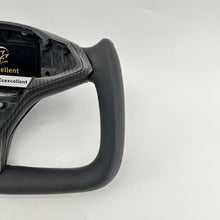Load image into Gallery viewer, CCexcellent For Tesla Model X carbon fiber steering wheel with F1 shape design