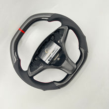 Load image into Gallery viewer, CCExcellent for tesla model s/x 2012-2021 carbon fiber steering wheel black perforated leather