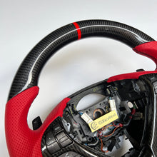 Load image into Gallery viewer, CCexcellent For Acura TL 2009 2010 2011 2012 2013 2014 carbon fiber wheel with red perforated leather sides
