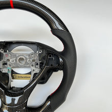 Load image into Gallery viewer, CCexcellent For Acura ZDX 2009 2010 2011 2012 carbon fiber steering wheel with black perforated leather sides