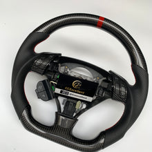 Load image into Gallery viewer, CCexcellent For Acura TSX 2004 2005 2006 2007 2008 carbon fiber steering wheel with black perforated leather sides