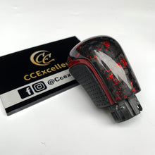 Load image into Gallery viewer, CCexcellent For Toyota 8th gen Camry 2018-2022 red flake forged carbon with Gear Knob