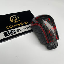 Load image into Gallery viewer, CCexcellent For Toyota 8th gen Camry 2018-2022 red flake forged carbon with Gear Knob