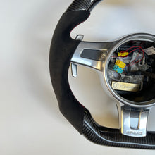 Load image into Gallery viewer, CCexcellent For Porsche All Boxster models - 2013 2014 2015 2016 carbon fiber steering wheel