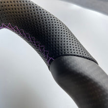 Load image into Gallery viewer, CCexcellent For Tesla Model 3 steering wheel with black matte carbon fiber