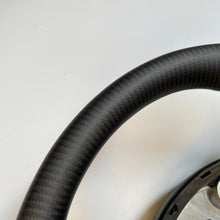 Load image into Gallery viewer, CCexcellent For Tesla Model 3 steering wheel with black matte carbon fiber