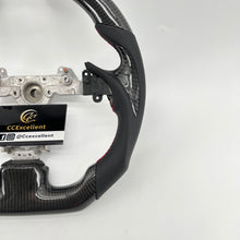 Load image into Gallery viewer, CCexcellent For Infiniti G37 2008/2009/2010/2011/2012/2013 carbon fiber steering wheel with thumbgrips 5