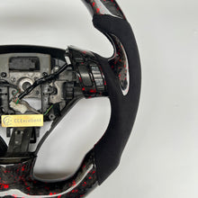 Load image into Gallery viewer, CCexcellent For Acura TSX 2004 2005 2006 2007 2008 carbon fiber steering wheel with black Italian alcantara sides