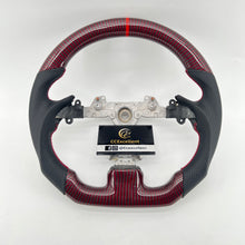 Load image into Gallery viewer, CCexcellent For Infiniti G37 2008/2009/2010/2011/2012/2013 red&black carbon fiber steering wheel 1