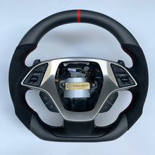Load image into Gallery viewer, CCexcellent For Chevrolet Corvette C7 2014 2015 2016 2017 2108 2019 carbon fiber steering wheel