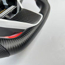 Load image into Gallery viewer, CCexcellent For Tesla Model Y 2017-2021 carbon fiber steering wheel flat top flat bottom