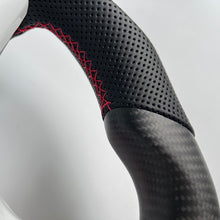 Load image into Gallery viewer, CCexcellent For Tesla Model Y 2017-2021 carbon fiber steering wheel flat top flat bottom