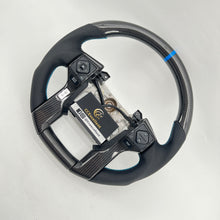 Load image into Gallery viewer, CCExcellent for Toyota Tundra 2018-2020 carbon fiber steering wheel black gloss carbon fiber trims