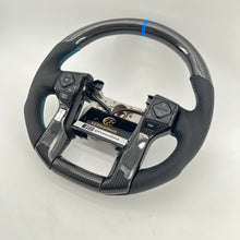 Load image into Gallery viewer, CCExcellent for Toyota Tundra 2018-2020 carbon fiber steering wheel blue stitching
