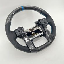 Load image into Gallery viewer, CCExcellent for Toyota Tundra 2018-2020 carbon fiber steering wheel blue stripe