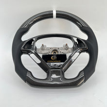 Load image into Gallery viewer, CCexcellent For Infiniti G37 2008/2009/2010/2011/2012/2013 carbon fiber steering wheel with black perforated leather 2