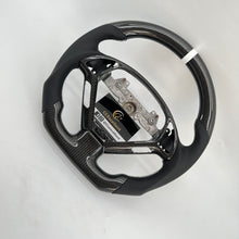 Load image into Gallery viewer, CCexcellent For Infiniti G37 2008/2009/2010/2011/2012/2013 carbon fiber steering wheel with black perforated leather 3