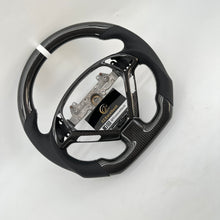 Load image into Gallery viewer, CCexcellent For Infiniti G37 2008/2009/2010/2011/2012/2013 carbon fiber steering wheel with black perforated leather 4