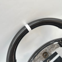 Load image into Gallery viewer, CCexcellent For Infiniti G37 2008/2009/2010/2011/2012/2013 carbon fiber steering wheel with black perforated leather 7