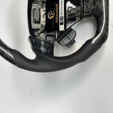 Load image into Gallery viewer, CCexcellent For Acura 2004 2005 2006 2007 2008 TSX carbon fiber steering wheel with black perforated leather sides