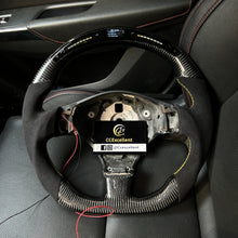 Load image into Gallery viewer, CCexcellent For Maserati Gran Turismo carbon fiber steering wheel with LED at the top