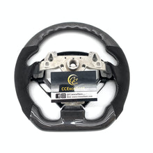 Load image into Gallery viewer, CCexcellent For Infiniti G37 2008/2009/2010/2011/2012/2013 carbon fiber steering wheel with Alcantara 3