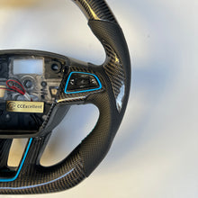 Load image into Gallery viewer, CCExcellent For Ford Focus MK3 RS/ST/SE, C-MAX /Grand C-Max, Kuga, Escape, EcoSport 2015-2021 carbon fiber steering wheel