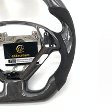 Load image into Gallery viewer, CCexcellent For Infiniti G37 2008/2009/2010/2011/2012/2013 carbon fiber steering wheel with Alcantara 1