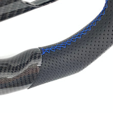 Load image into Gallery viewer, CCexcellent For Infiniti G37 2008/2009/2010/2011/2012/2013 carbon fiber steering wheel with Perforated leather 4