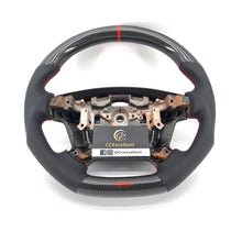 Load image into Gallery viewer, CCExcellent for Toyota Tundra 2007-2013 carbon fiber steering wheel red stitching