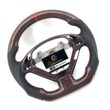 Load image into Gallery viewer, CCexcellent For Infiniti G37 2008/2009/2010/2011/2012/2013 carbon fiber steering wheel with red wire 3