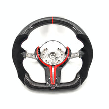 Load image into Gallery viewer, Ccexcellent-BMW F series M1 M2 F87 M3 F80 M4 F82 F83 carbon fiber steering wheel with trim cover