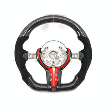 Load image into Gallery viewer, Ccexcellent-BMW F series M1 M2 F87 M3 F80 M4 F82 F83 carbon fiber steering wheel with trim cover