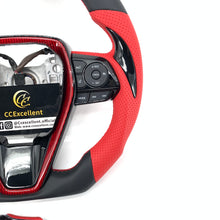 Load image into Gallery viewer, CCexcellent-Toyota 8th gen Camry /SE/XSE/TRD carbon fiber steering wheel
