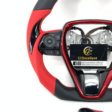 Load image into Gallery viewer, CCexcellent-Toyota 8th gen Camry /SE/XSE/TRD carbon fiber steering wheel
