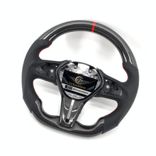 Load image into Gallery viewer, CCExcellent For Infiniti Q50 2016 2017 2018  Carbon fiber steering wheel with trim
