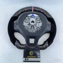 Load image into Gallery viewer, CCExcellent For Peugeot 208/308 GTI forged carbon fiber steering wheel with trim and LED
