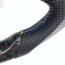 Load image into Gallery viewer, CCexcellent For S80 2007-2008 Volvo carbon fiber steering wheel with forged carbon fiber top&amp;bottom
