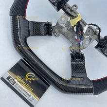 Load image into Gallery viewer, CCExcellent For Land Rover Range Rover L322 2003-2012 Real Carbon Fiber Steering Wheel With Heating Function
