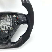 Load image into Gallery viewer, CCexcellent For S60 2005 2006 2007 2008 2009 Volvo carbon fiber steering wheel with gloss black carbon fiber
