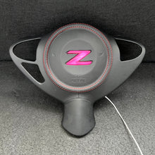 Load image into Gallery viewer, CCExcellent For Nissan Juke 370Z LED Airbag Cover with red leather and LED badge
