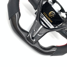 Load image into Gallery viewer, CCExcellent For Infiniti Q50 2016 2017 2018  Carbon fiber steering wheel with trim
